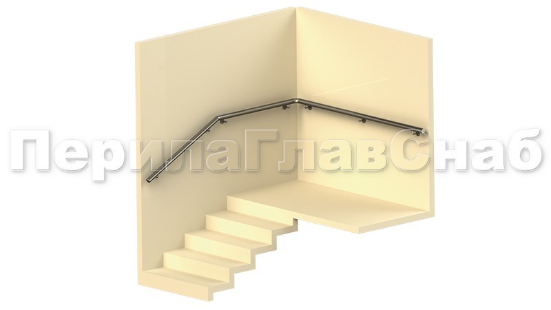 Пристенный поручень завязан  Пристенный поручень завязан