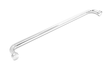 Ручка-полотенцесушитель, полированная, без кноба 19х450, для стекла 8-10 мм, под отверстие 12 мм t623-450 PSS купить в Краснодаре