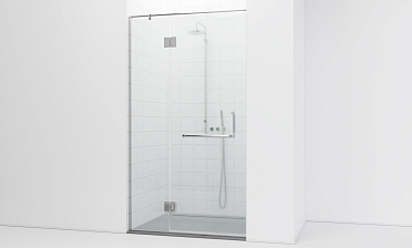 Комплект фурнитуры для душевой перегородки в проеме на профиле с глухим стеклом и дверью t561-1 купить в Краснодаре Комплект фурнитуры для душевой перегородки в проеме на профиле с глухим стеклом и дверью t561-1 купить в Краснодаре