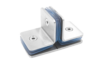 Коннектор для душевой кабины на 3 стекла шлифованный t727-2 SSS  купить в Краснодаре