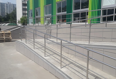 Поручни для инвалидов из нержавеющей стали купить в Краснодаре