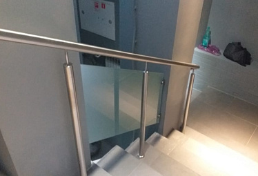 Ограждения и перила без ригелей купить в Краснодаре