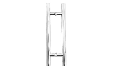 Ручка для стеклянной двери рейлинг двухсторонняя для стекла 8-12 мм, 32х1500х1800 мм, полированная t633-1800 PSS  купить в Краснодаре Ручка для стеклянной двери рейлинг двухсторонняя для стекла 8-12 мм, 32х1500х1800 мм, полированная t633-1800 PSS  купить в Краснодаре