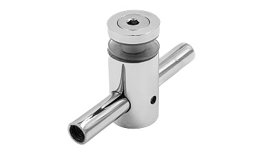 Спайдерный стеклодержатель для стекла 10 мм (5+5 мм), полированный, регулируемый (AISI 201) k215 купить в Краснодаре Спайдерный стеклодержатель для стекла 10 мм (5+5 мм), полированный, регулируемый (AISI 201) k215 купить в Краснодаре