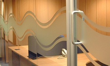 Cтеклянные перегородки - вариант 2 купить в Краснодаре