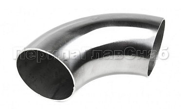 Отвод поручня под сварку для Ø50.8х1.5х145 AISI 201 #400 в упаковке по 100 шт. k021-15-100 купить в Краснодаре