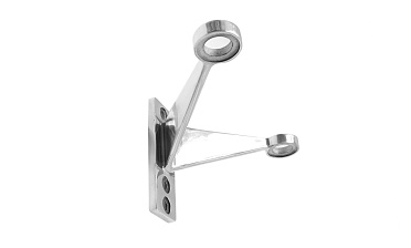 Крепление рутеля к стене, двойное, фланец с тремя отверстиями, AISI 304 k612-2 купить в Краснодаре Крепление рутеля к стене, двойное, фланец с тремя отверстиями, AISI 304 k612-2 купить в Краснодаре