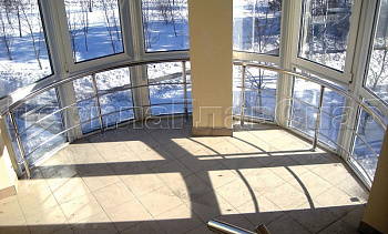 Ригельное ограждение для панорамных окон в Краснодаре. Готовые проекты ПерилаГлавСнаб