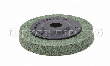 (Расходн.) круг абразивный из нетканого материала 100х12 мм, Grit 240-280 (на тарелке), зеленый k424-3 купить в Краснодаре