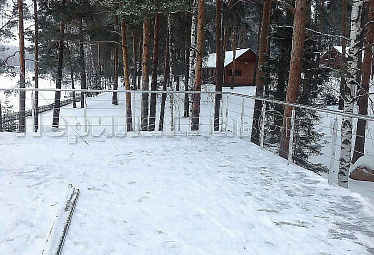 Хромированные перила купить в Краснодаре