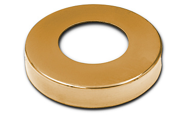 Низ стойки Ø50.8 мм, S=0.8 мм, 100х18 мм, золото k217-88 купить в Краснодаре