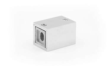 Коннектор стена-труба для 15х15 мм, полированный t807 PSS купить в Краснодаре