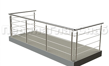 Балконные ограждения с ригельным заполнением в Краснодаре. Готовые проекты ПерилаГлавСнаб Балконные ограждения с ригельным заполнением в Краснодаре. Готовые проекты ПерилаГлавСнаб
