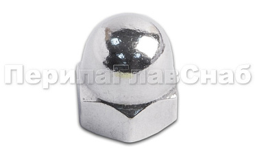 (DIN 1587.Zn) Колп. гайка оц. М10 М-3411 купить в Краснодаре