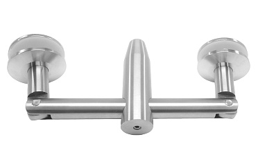 Крепление двойное с рутелями к стене, AISI 304 k629 купить в Краснодаре Крепление двойное с рутелями к стене, AISI 304 k629 купить в Краснодаре