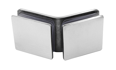 Коннектор для душевой кабины стекло-стекло 135° 45х45 мм полированный t726-2 PSS  купить в Краснодаре