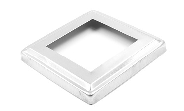 Низ стойки штампованный 135х135 мм, для трубы 81х81 мм, фигурный AISI 304 k376 купить в Краснодаре Низ стойки штампованный 135х135 мм, для трубы 81х81 мм, фигурный AISI 304 k376 купить в Краснодаре