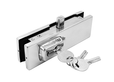 Замки для стеклянных дверей купить в Краснодаре