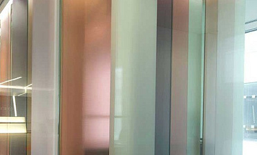Перегородки в офис с подсветкой купить в Краснодаре