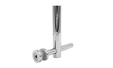 Спайдерный стеклодержатель для стекла 10 мм (5+5 мм), регулируемый, полированный (AISI 304) k213 купить в Краснодаре