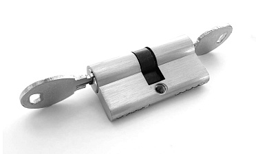 Личинка латунная 30х30мм для замка t155 ключ-ключ t155-101 SSS купить в Краснодаре