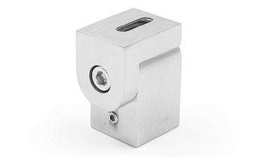 Держатель труба-стена, регулируемый, Ø19 мм, нерж., шлифованный t908 SSS купить в Краснодаре