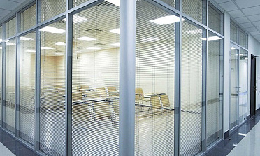 Cтеклянные перегородки - вариант 4 купить в Краснодаре