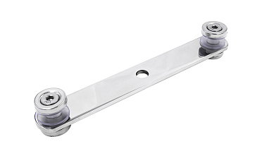 Стеклодержатель пластинчатый 3хМ8, по центрам 170х5 мм, полированный, шайбы 5 мм штамп., под стекло 6-12, (AISI 316) k023-7 купить в Краснодаре Стеклодержатель пластинчатый 3хМ8, по центрам 170х5 мм, полированный, шайбы 5 мм штамп., под стекло 6-12, (AISI 316) k023-7 купить в Краснодаре