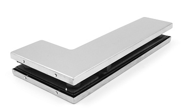 Фитинг угловой соединительный с ответной частью под замок без ограничителя, шлифованный, вырез 02 t142-3 SSS купить в Краснодаре