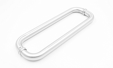 Ручка двухсторонняя для стекла 8-12 мм, 25х350 мм, шлифованная t627-25-350 SSS купить в Краснодаре