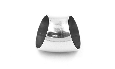 Отвод поручня под сварку Ø38.1х100/2х1.35 мм, 45°, полированный 400 Grit, (AISI 304) k095-45 купить в Краснодаре Отвод поручня под сварку Ø38.1х100/2х1.35 мм, 45°, полированный 400 Grit, (AISI 304) k095-45 купить в Краснодаре