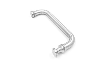 Дверная ручка с кнобом для стекла 8-10 мм, 19х201 мм, отверстие 12 мм, шлифованная t623-200 SSS купить в Краснодаре Дверная ручка с кнобом для стекла 8-10 мм, 19х201 мм, отверстие 12 мм, шлифованная t623-200 SSS купить в Краснодаре