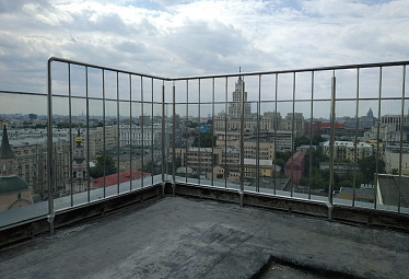 Ограждения с вертикальным заполнением купить в Краснодаре