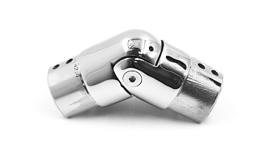 Соединитель поручня с пазом регулируемый, d=42,4 мм, полированный, AISI304 k195 купить в Краснодаре