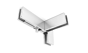 Фитинг угловой с осью и ребром жесткости, правый, шлифованный t141R SSS купить в Краснодаре