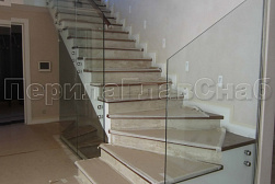 Ограждения лестничных маршей в Краснодаре. Готовые проекты ПерилаГлавСнаб - фото 9