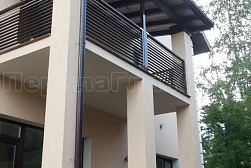 Перила и ограждения из нержавейки и дерева в Краснодаре. Готовые проекты ПерилаГлавСнаб - фото 12