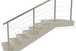 Тросовые ограждения в Краснодаре. Готовые проекты ПерилаГлавСнаб - фото 1