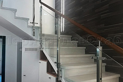 Ограждения лестничных маршей в Краснодаре. Готовые проекты ПерилаГлавСнаб - фото 11