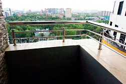 Перила и ограждения из нержавеющей стали с двумя ригелями в Краснодаре. Готовые проекты ПерилаГлавСнаб - фото 1