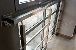 Ограждение на окна из нержавеющей стали в Краснодаре. Готовые проекты ПерилаГлавСнаб - фото 20