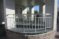 Перила и ограждения с вертикальным заполнением в Краснодаре. Готовые проекты ПерилаГлавСнаб - фото 15