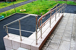 Поручни для инвалидов из нержавеющей стали в Краснодаре. Готовые проекты ПерилаГлавСнаб - фото 14