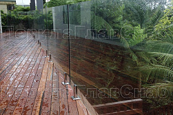 Перила и ограждения для террас в Краснодаре. Готовые проекты ПерилаГлавСнаб - фото 6