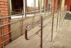 Поручни для инвалидов из нержавеющей стали в Краснодаре. Готовые проекты ПерилаГлавСнаб - фото 6