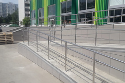 Поручни для инвалидов из нержавеющей стали в Краснодаре. Готовые проекты ПерилаГлавСнаб - фото 1