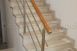 Хромированные перила в Краснодаре. Готовые проекты ПерилаГлавСнаб - фото 5