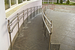 Поручни для инвалидов из нержавеющей стали в Краснодаре. Готовые проекты ПерилаГлавСнаб - фото 19