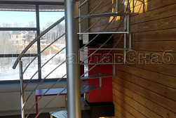 Ограждения для лестниц в Краснодаре. Готовые проекты ПерилаГлавСнаб - фото 26