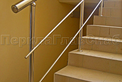 Перила и ограждения из нержавеющей стали с двумя ригелями в Краснодаре. Готовые проекты ПерилаГлавСнаб - фото 9